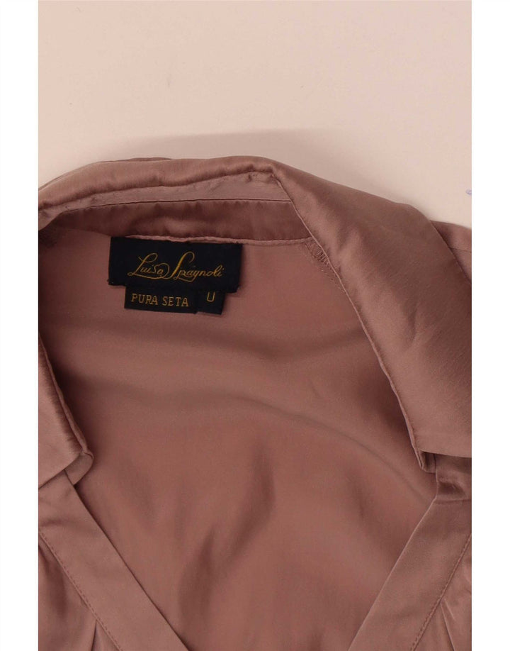 Γυναικείο πουκάμισο Luisa Spagnoli Μπλούζα One Size Pink Silk