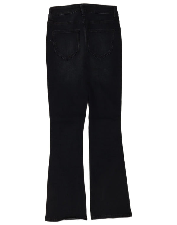 Marks & Spencer Γυναικεία Slim Flared Jeans UK 8 Small W26 L28 Navy Blue