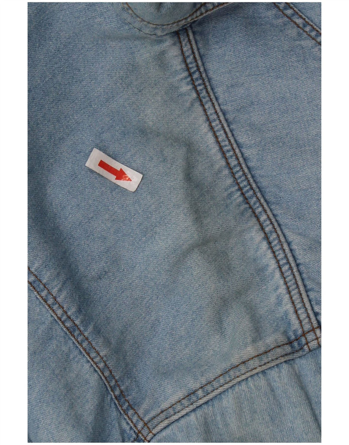 HOLIDAY Ανδρικό Τζιν Πουκάμισο Μεσαίο Μπλε Βαμβακερό