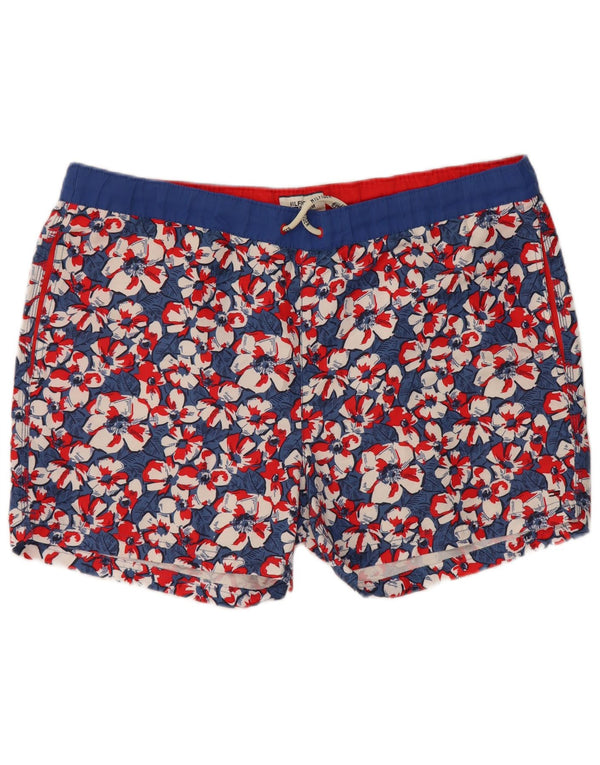 Ανδρικό σορτς κολύμβησης Tommy Hilfiger XL Navy Blue Floral