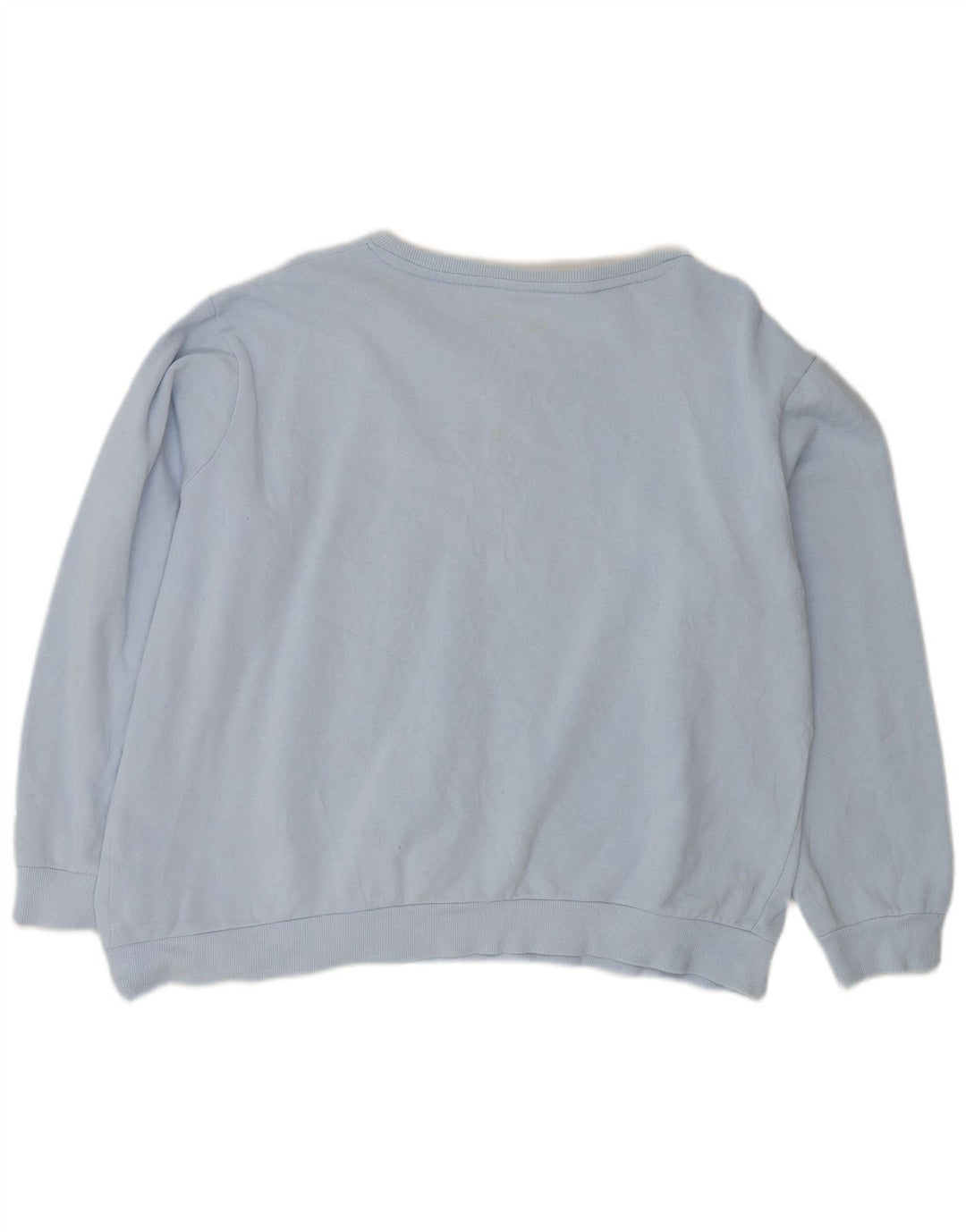 Γυναικεία Γυναικεία Φούτερ με γραφικό Crop Jumper UK 16 Large Blue