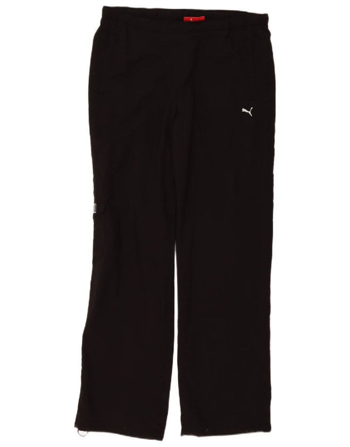 Puma Γυναικεία φόρμα Cargo Παντελόνι UK 18 XL Μαύρο Πολυεστέρας