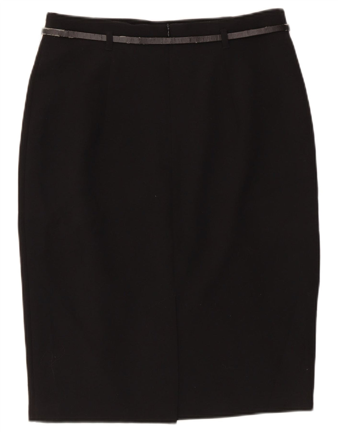 Marks & Spencer Γυναικεία Pencil Φούστα UK 10 Small W28 Black Polyester
