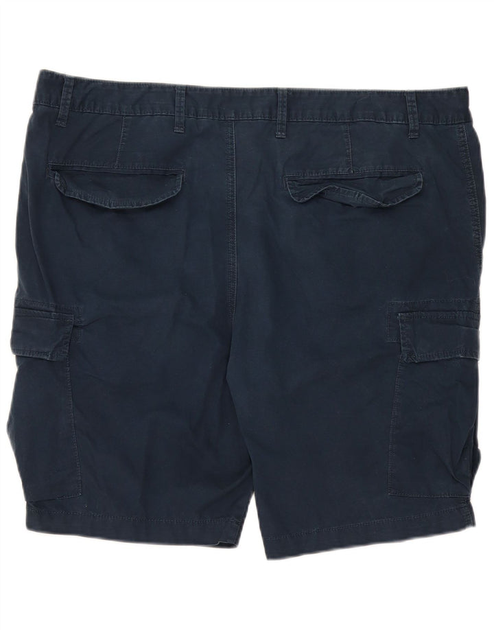 MARKS & SPENCER Ανδρικό σορτς Cargo W40 XL Navy Blue Cotton