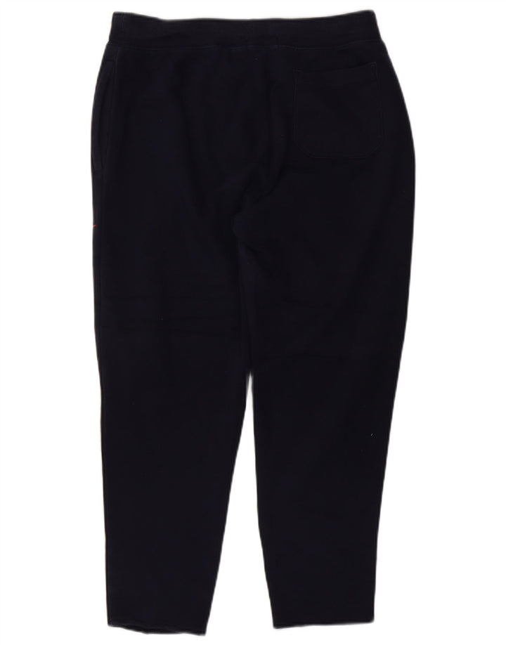 Ανδρική αθλητική φόρμα POLO RALPH LAUREN γραφικό παντελόνι μεσαίο μπλε βαμβακερό