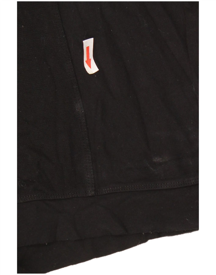 Zara γυναικεία φούτερ με μανίκια 3/4 υπερμεγέθη Jumper UK 14 Medium Black