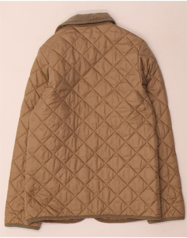Μπουφάν Benetton Boys Quilted Jacket 11-12 Years 2XL Beige Polyamide