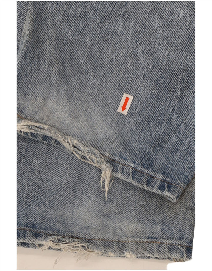 Ανδρικό τζιν Wrangler ίσιο W36 L29 Μπλε βαμβακερό