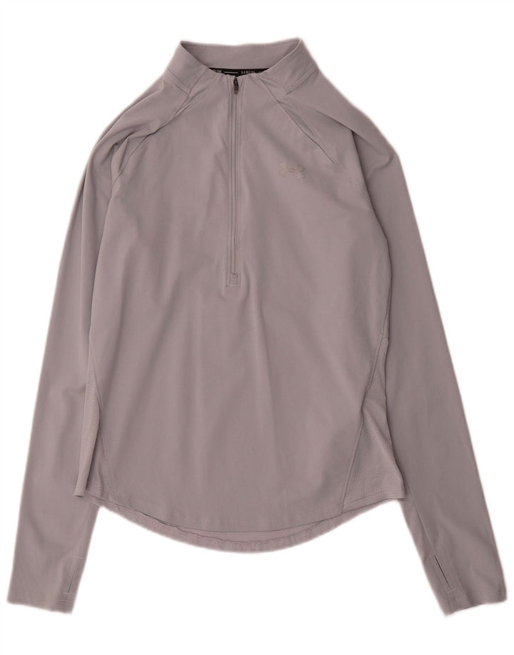 Under Armour Γυναικεία φόρμα πουλόβερ Heat Gear Top UK 10 Small Grey