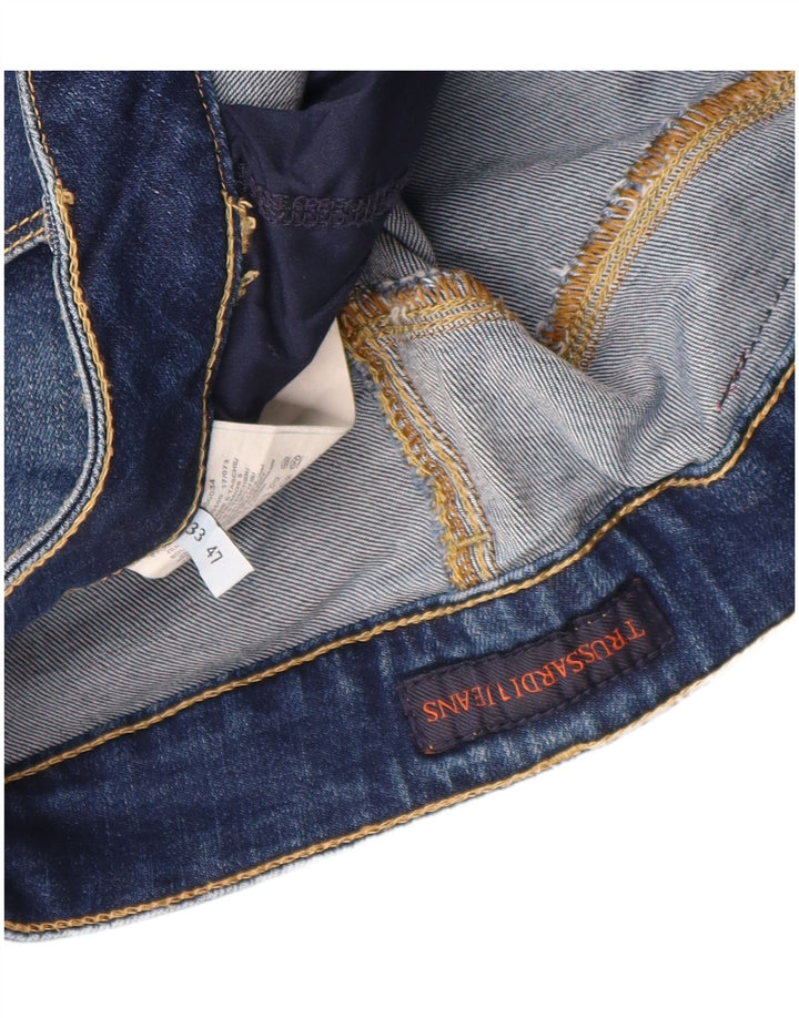 Trussardi Γυναικείο Slim Jeans W33 L27 Μπλε βαμβακερό