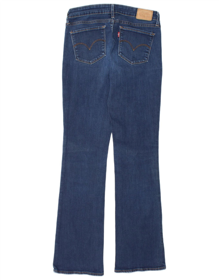 LEVI'S Womens 715 Bootcut Jeans W28 L32 Μπλε βαμβακερό