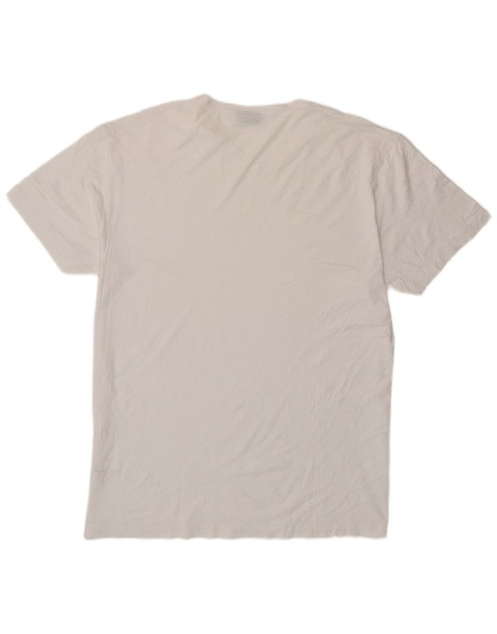 Ανδρικό T-Shirt Fila Top 2XL Λευκό βαμβακερό