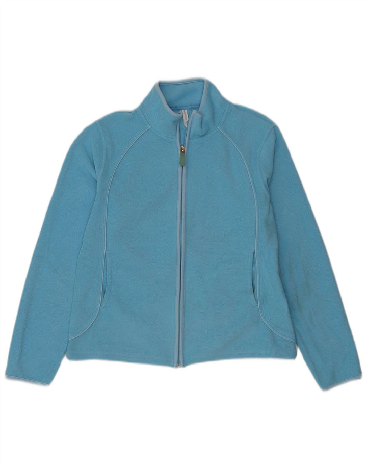 Marks & Spencer Γυναικείο Fleece Jacket UK 14 Large Blue Polyester