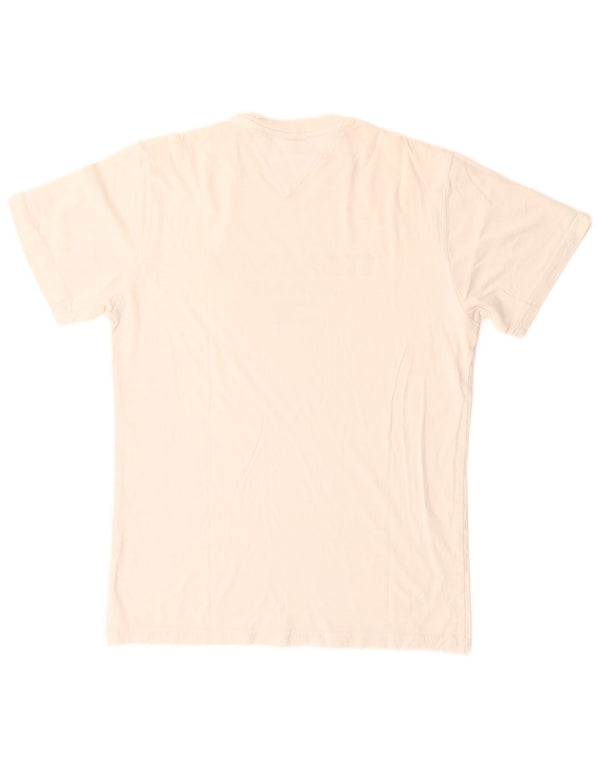 Tommy Hilfiger Mens Graphic T-Shirt Top XS White