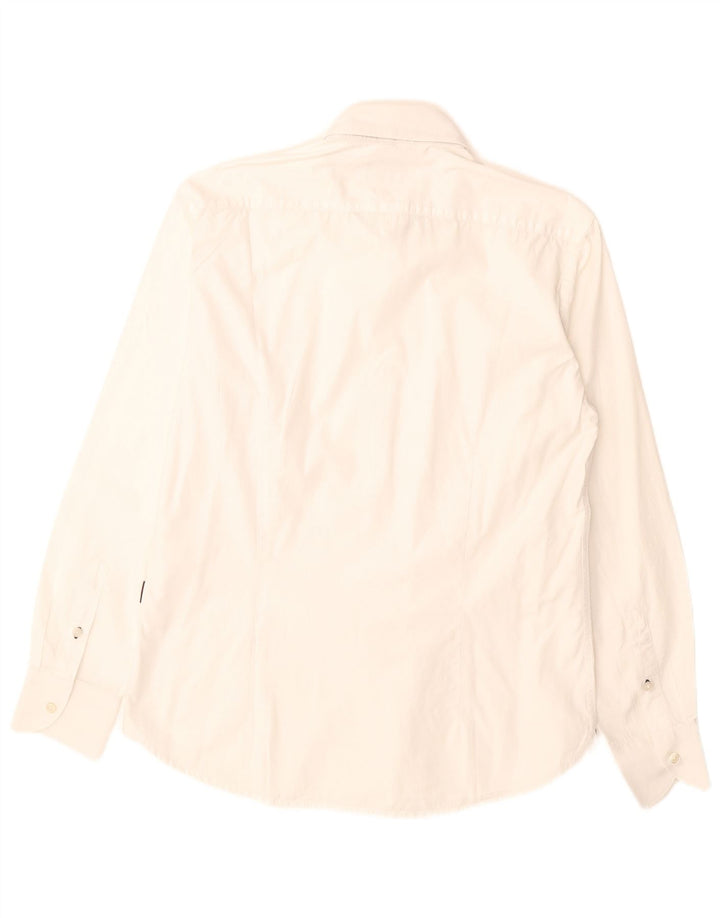 Ανδρικό πουκάμισο Carrera Slim Fit μεγάλο λευκό