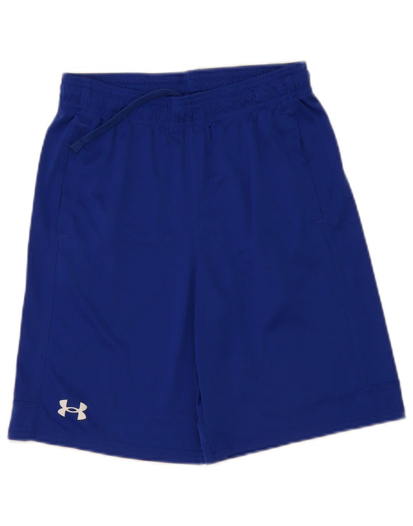 Under Armour Boys Sport σορτς 11-12 ετών μεγάλο μπλε πολυεστέρα