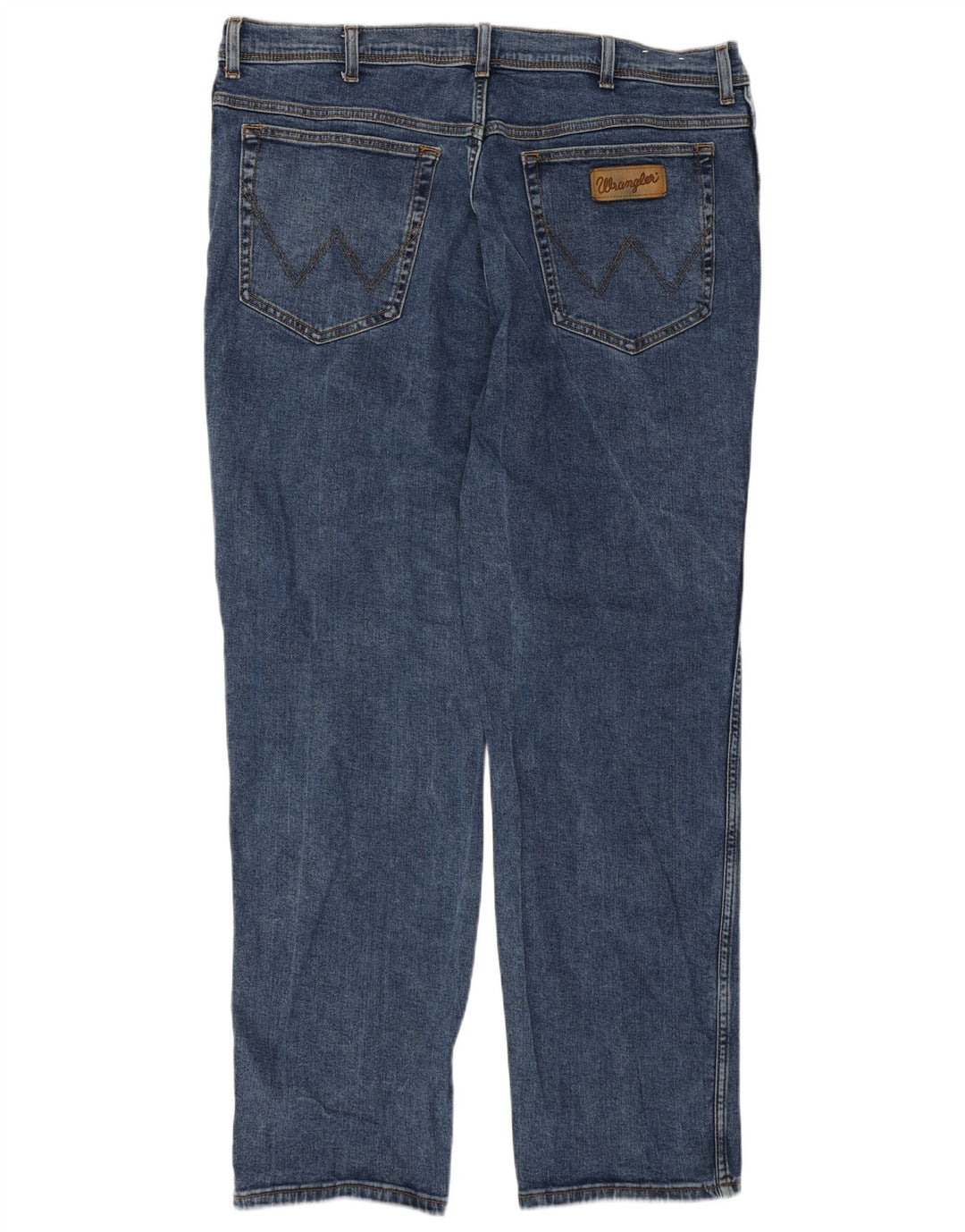 WRANGLER Ανδρικό Texas Straight Jeans W42 L32 Μπλε βαμβακερό
