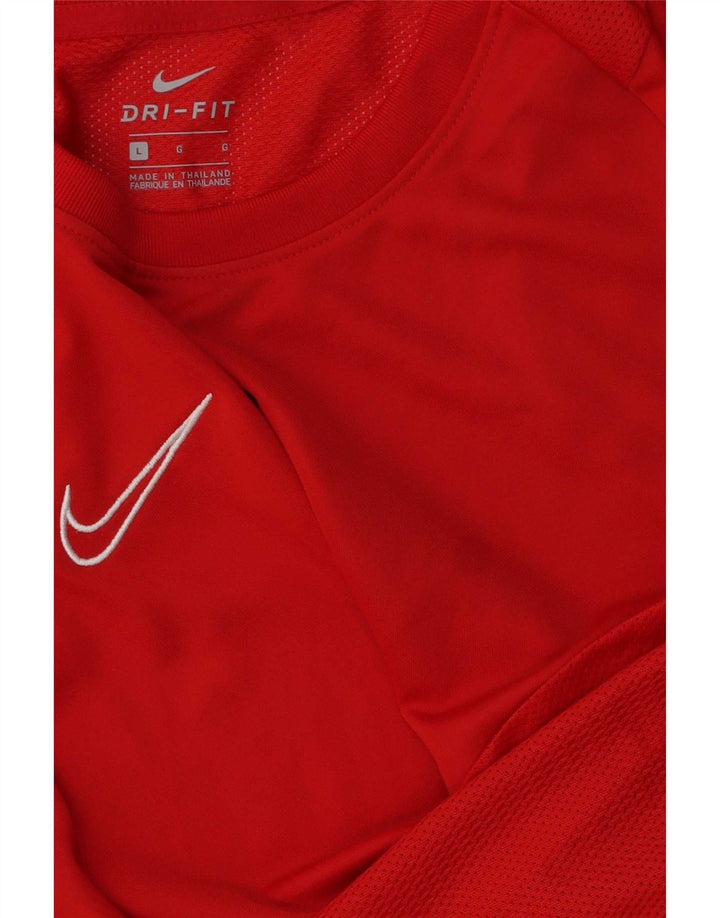 Ανδρικό μπλουζάκι Nike Dri Fit Top μεγάλο κόκκινο