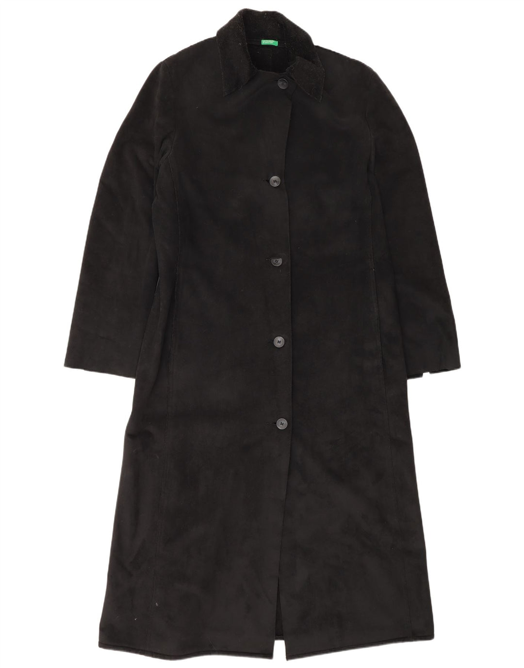 Γυναικείο παλτό Benetton UK 14 Medium Black