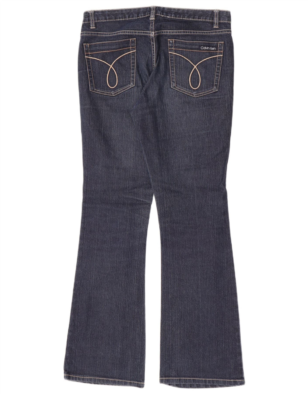 Γυναικείο τζιν Calvin Klein US 8 Medium W30 L31 Navy Blue Cotton