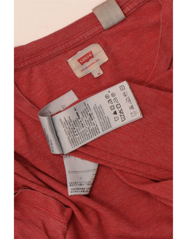 Ανδρικό T-Shirt Levi's Top Βαμβακερό με μεσαίο κόκκινο χρώμα