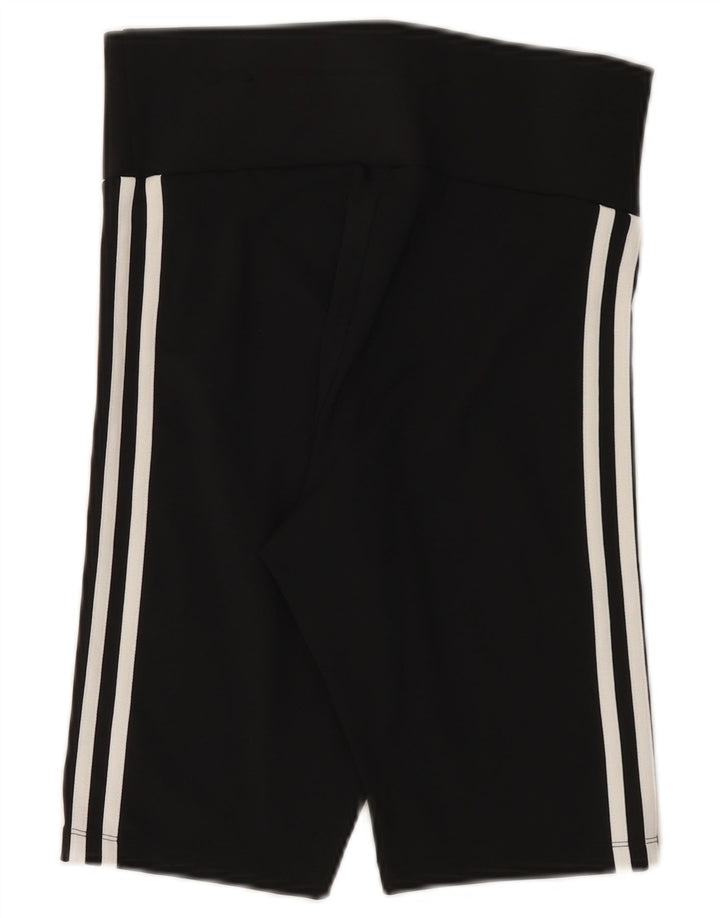 Γυναικείο αθλητικό σορτς ADIDAS UK 12 μεσαίο μαύρο πολυεστέρα
