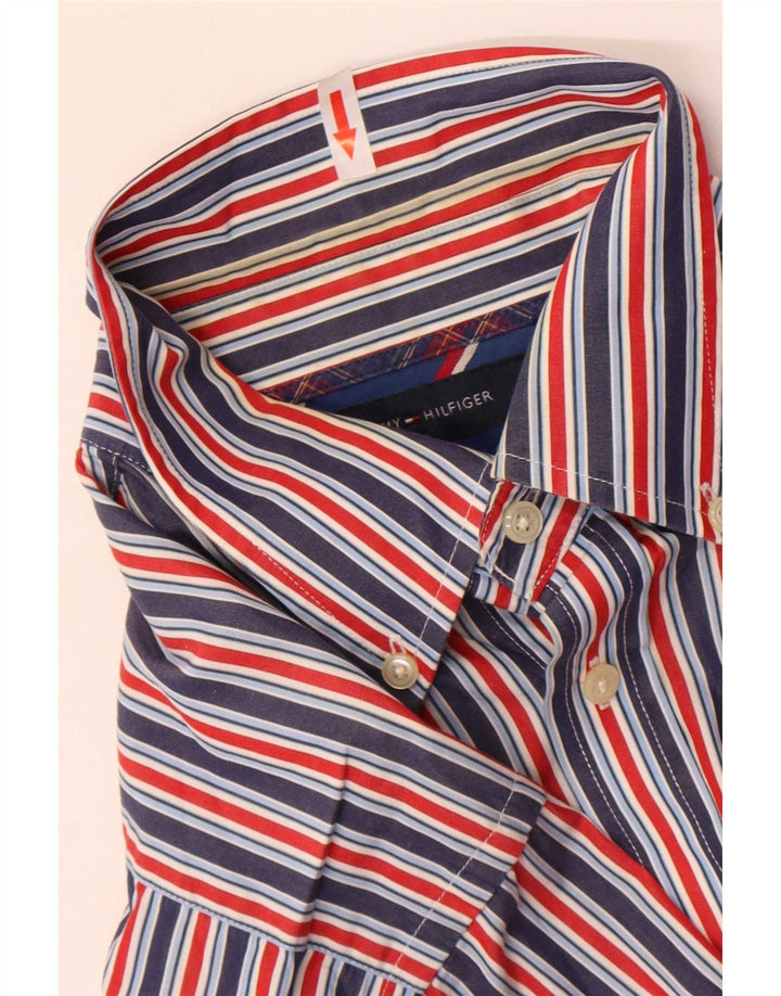 Ανδρικό πουκάμισο Tommy Hilfiger Βαμβακερό μεσαίο πολύχρωμο ρίγες