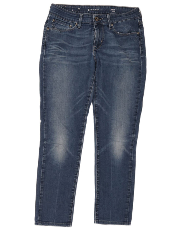 Γυναικείο Levi's Demi Curve Crop Skinny Jeans W27 L25 Blue Cotton