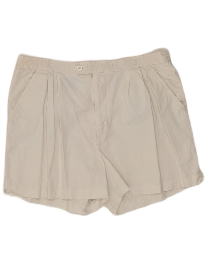 FRED PERRY Ανδρικό σορτς Chino με καρφίτσα W36 μεγάλο λευκό