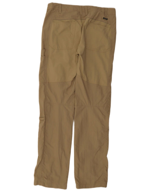 Patagonia γυναικείο ίσιο casual παντελόνι US 6 Medium W31 L32 Khaki Nylon