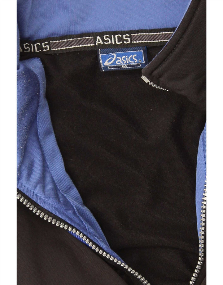 Ανδρική αθλητική φόρμα γραφικών Asics Top Jacket Μεσαίο Μαύρο Colourblock