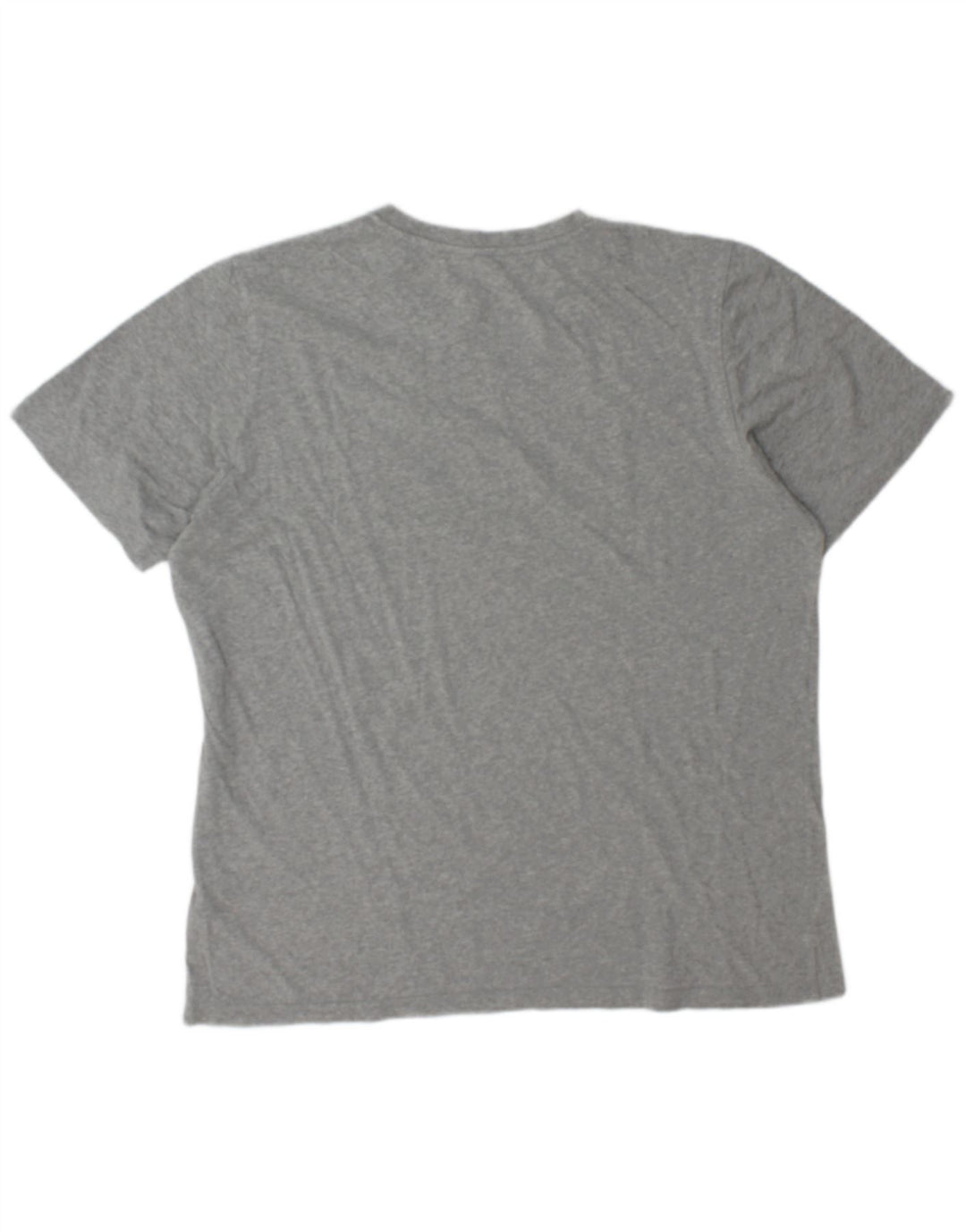 Ανδρικό γραφικό T-Shirt Adidas Top μεγάλο γκρι βαμβακερό