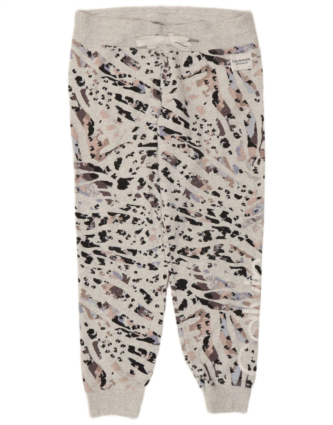 Γυναικεία αθλητική φόρμα CALVIN KLEIN Παντελόνι Joggers UK 14 Medium Grey