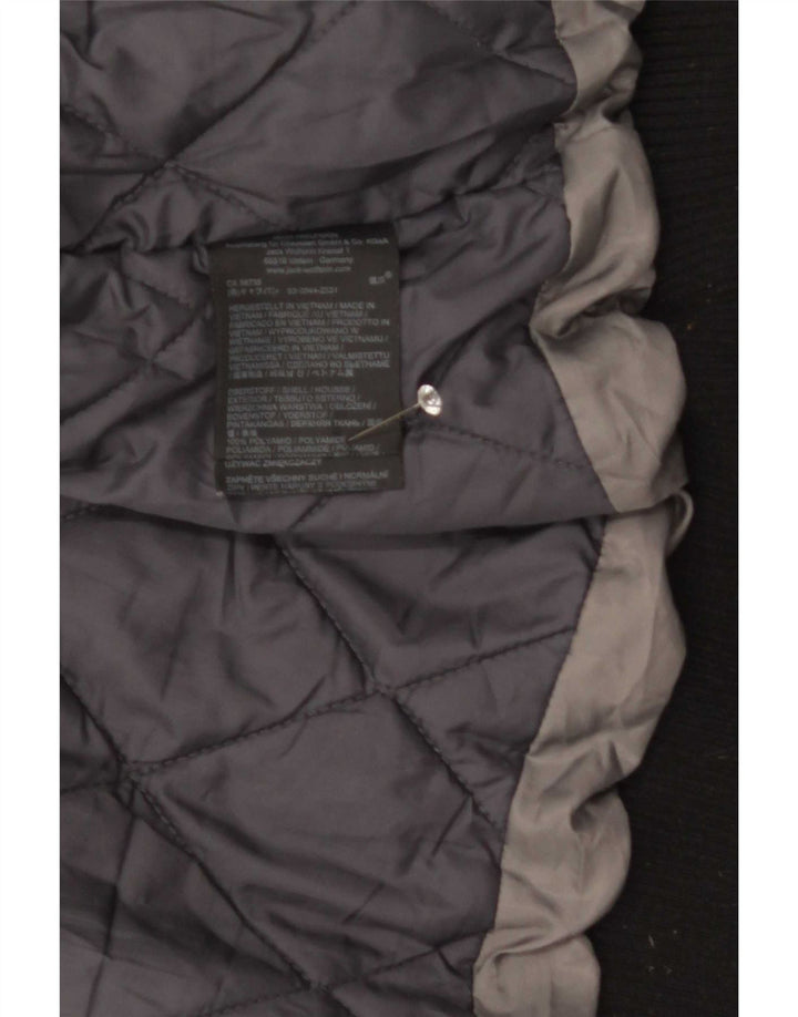 Jack Wolfskin Ανδρικό μπουφάν με κουκούλα Bomber UK 36/38 Medium Black Polyamide