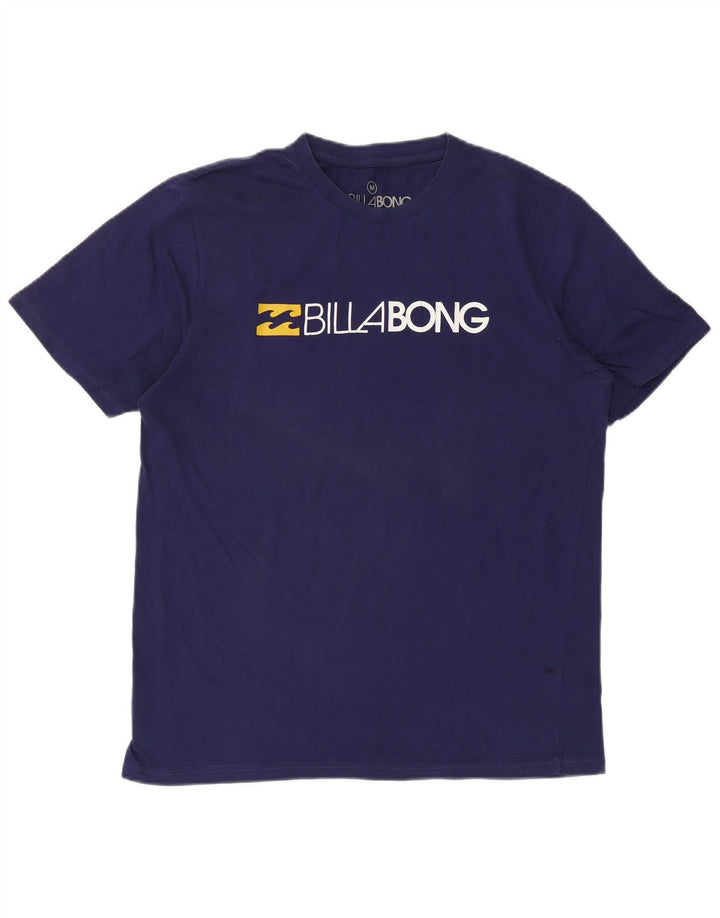 Ανδρικό γραφικό T-Shirt Billabong Top από μεσαίο μπλε ναυτικό βαμβακερό
