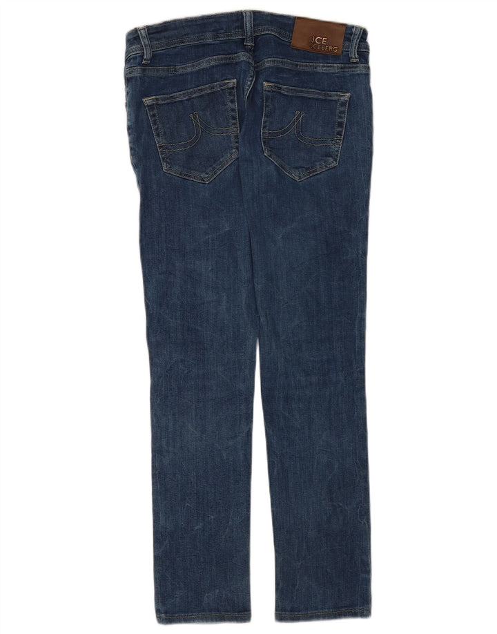 Iceberg Γυναικείο Slim Jeans W28 L28 Blue Cotton
