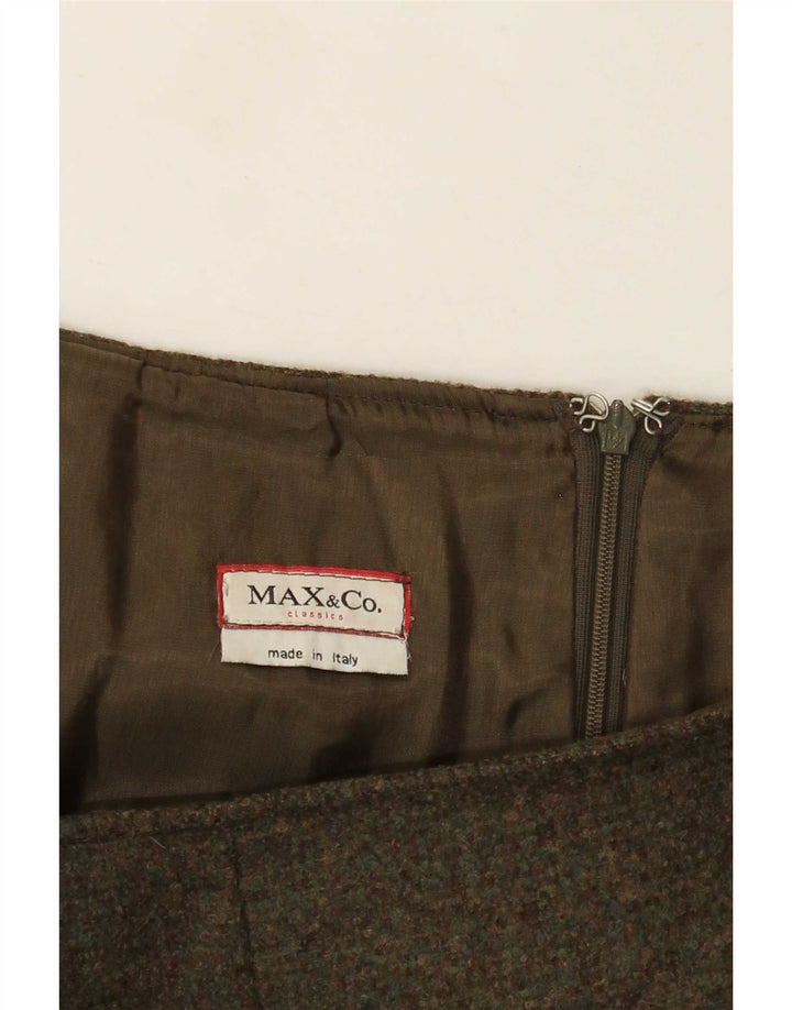Max&Co. Γυναικεία φούστα σε γραμμή Α W32 μεγάλη χακί