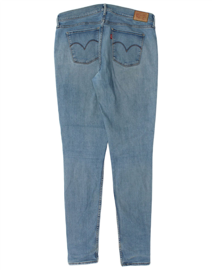 LEVI'S Γυναικείο 710 Super Skinny Jeans W32 L34 Μπλε βαμβακερό