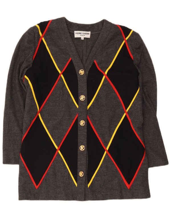 Pierre Cardin Γυναικεία ζακέτα EU 44 XL Grey Argyle/Diamond