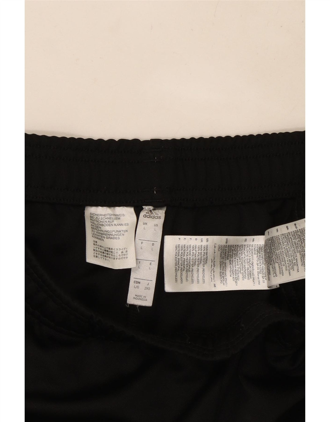 Παντελόνι αθλητικής φόρμας ADIDAS Ανδρικό Dri Fit Μεγάλο Μαύρο Πολυεστέρα