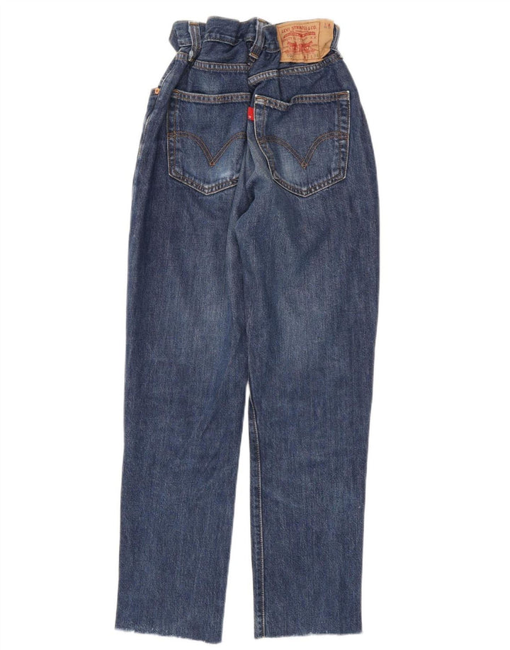 LEVI'S Womens 501 Tapered Jeans W32 L27 Blue Cotton