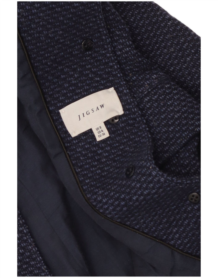 Γυναικείο πανωφόρι Jigsaw UK 8 Small Navy Blue Flecked
