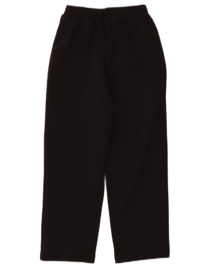 KAPPA Boys Tracksuit Trousers 7-8 Years  Black Polyester