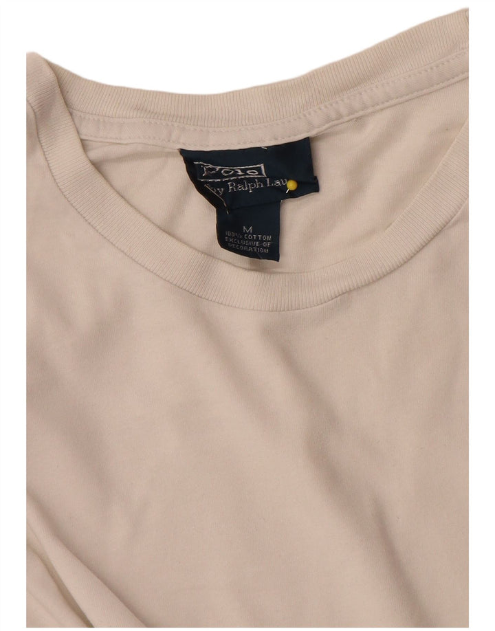 Polo Ralph Lauren Ανδρικό τοπ μακρυμάνικο μικρό λευκό βαμβακερό