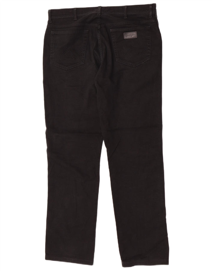 Ανδρικό τζιν ίσιο Wrangler Texas Stretch W36 L32 Μαύρο βαμβακερό