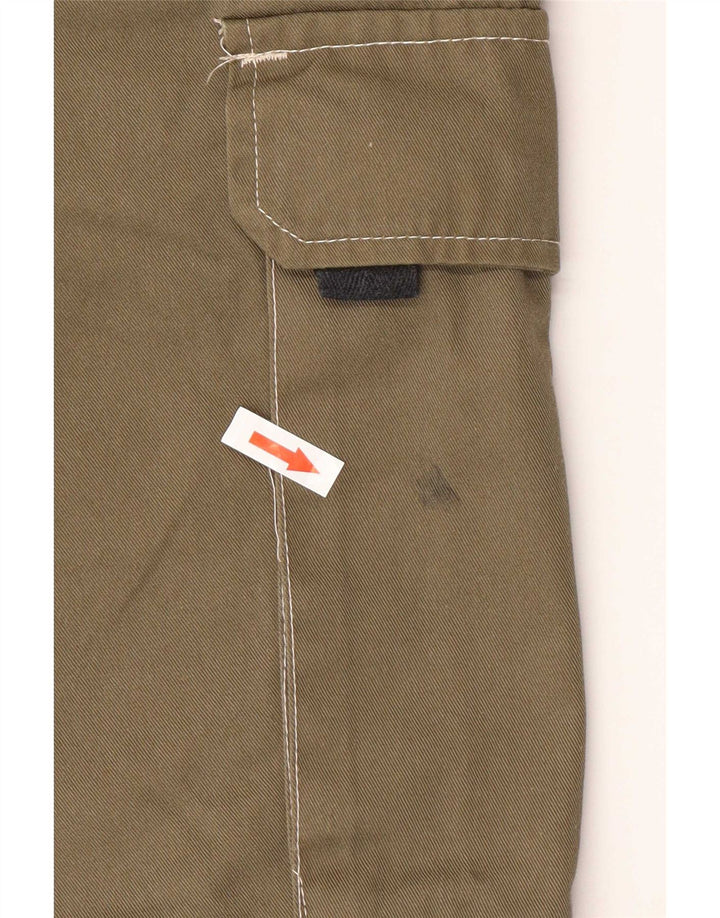 Basics Ανδρικό σορτς Cargo XL W38 Khaki Polyester