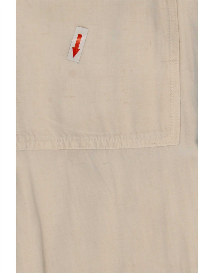 Zara Γυναικείο Joggers Παντελόνι Cargo Small W26 L27 Λευκό