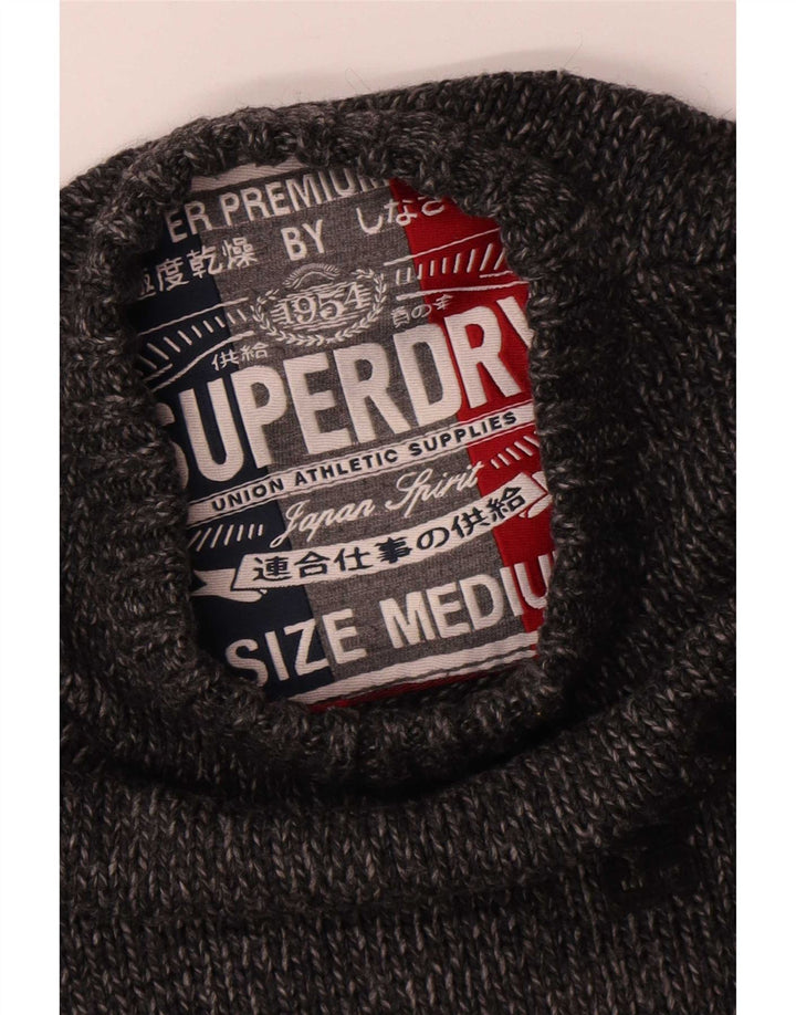 Ανδρικό πουλόβερ Superdry Graphic Crew Neck Jumper Ακρυλικό μεσαίου γκρι