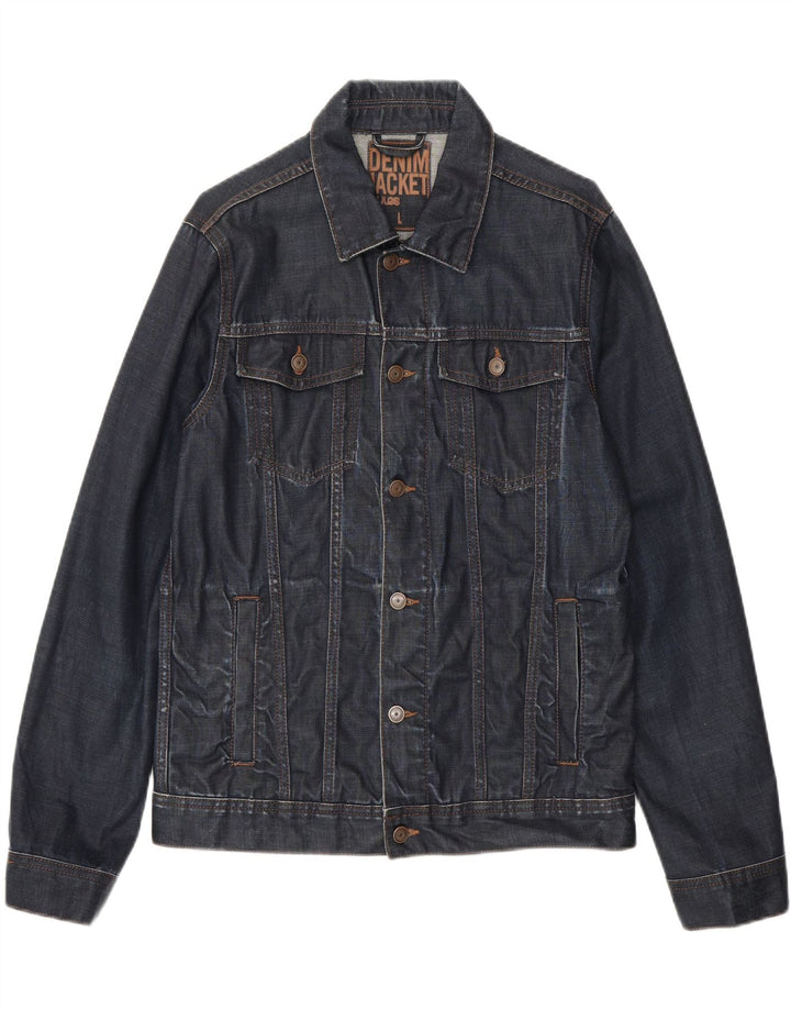 Jules Ανδρικό Τζιν Μπουφάν UK 40 Large Navy Blue