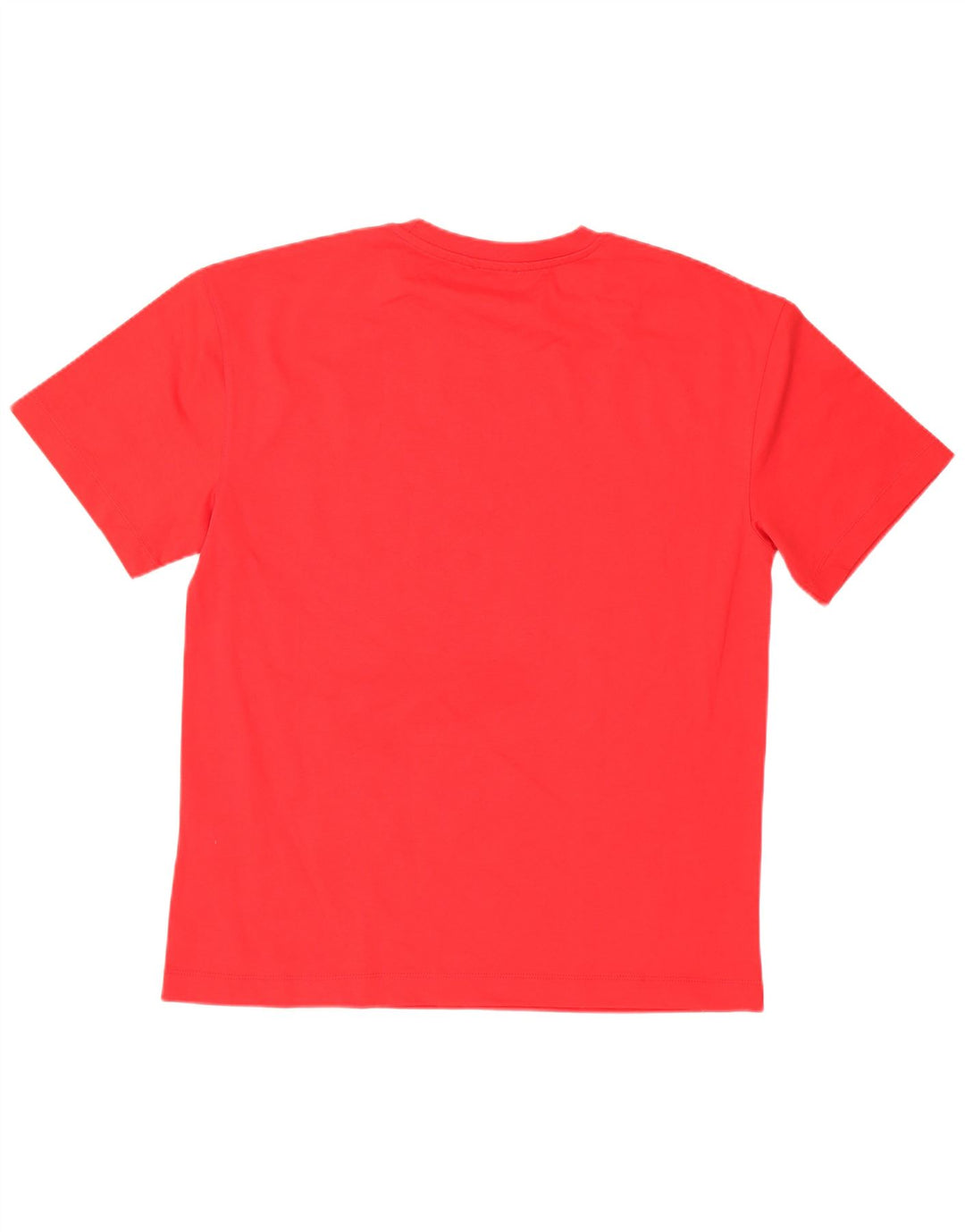 Zara Ανδρικό T-Shirt Top μεγάλο κόκκινο βαμβακερό
